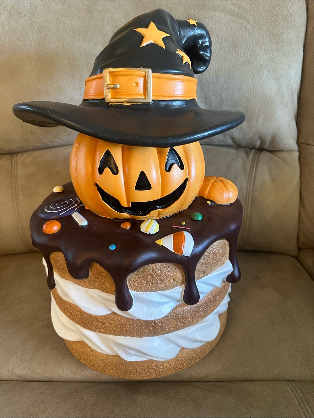 Viral Food Stool Rare Hard To Find Pumpkin Stool Decor Halloween 2025